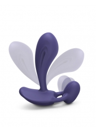 Темно-синий вибромассажер Witty P G Vibrator with Remote Control - Love to Love - в Хабаровске купить с доставкой