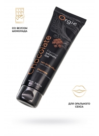 Интимный гель на водной основе Lube Tube Chocolate с шоколадным вкусом - 100 мл. - ORGIE - купить с доставкой в Хабаровске