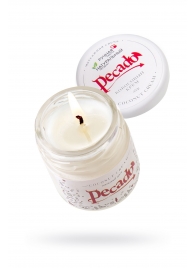 Массажная свеча Сoconut Cream - 35 мл. - Pecado - купить с доставкой в Хабаровске