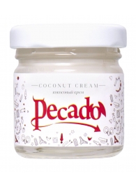 Массажная свеча Сoconut Cream - 35 мл. - Pecado - купить с доставкой в Хабаровске