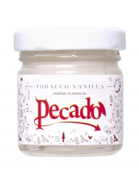 Массажная свеча Tobacco Vanilla - 35 мл. - Pecado - купить с доставкой в Хабаровске