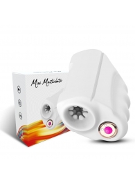 Белый вибромастурбатор Mini Masturbator - Silicone Toys - в Хабаровске купить с доставкой
