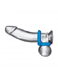 Комплект из 2 эрекционных колец-восьмерок 2-Pack Duo Cock And Ball Stamina Enhancement Ring - BlueLine - в Хабаровске купить с доставкой