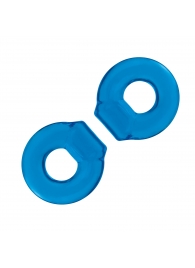 Комплект из двух колец для пениса 2-Pack Ultra-Stretch Stamina Endurance Ring - BlueLine - в Хабаровске купить с доставкой