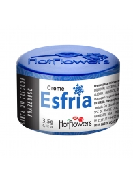 Возбуждающий крем Esfria с охлаждающим эффектом - 3,5 гр. - HotFlowers - купить с доставкой в Хабаровске