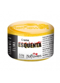 Возбуждающий крем Esquenta с разогревающим эффектом - 3,5 гр. - HotFlowers - купить с доставкой в Хабаровске
