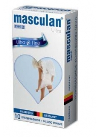Ультратонкие презервативы Masculan Ultra Fine с обильной смазкой - 10 шт. - Masculan - купить с доставкой в Хабаровске