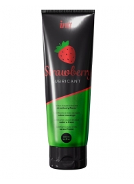 Смазка на водной основе с ароматом клубники Strawberry Lubricant - 100 мл. - INTT - купить с доставкой в Хабаровске
