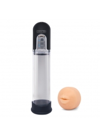 Автоматическая вакуумная помпа-мастурбатор Blowjob Auto Sucker Penis Enlarger Pump - Lux Fetish - в Хабаровске купить с доставкой