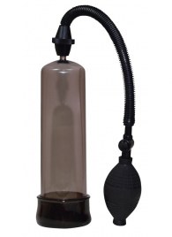 Вакуумная помпа черного цвета - 20 см. - Orion - в Хабаровске купить с доставкой