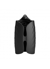 Черный мастурбатор с вибростимуляцией головки Black Glans Trainer - Baile - в Хабаровске купить с доставкой
