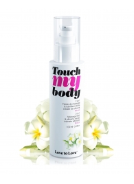 Силиконовый лубрикант 2-в-1 Touch My Body с ароматом моной - 100 мл. - Love to Love - купить с доставкой в Хабаровске