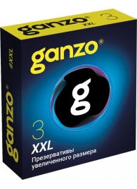 Презервативы увеличенного размера Ganzo XXL - 3 шт. - Ganzo - купить с доставкой в Хабаровске