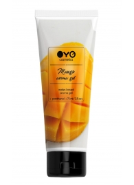 Лубрикант на водной основе OYO Aroma Gel Mango с ароматом манго - 75 мл. - OYO - купить с доставкой в Хабаровске