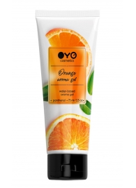 Лубрикант на водной основе OYO Aroma Gel Orange с ароматом апельсина - 75 мл. - OYO - купить с доставкой в Хабаровске
