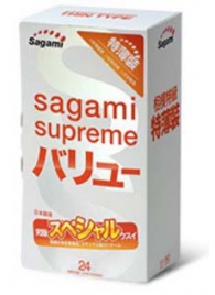 Ультратонкие презервативы Sagami Xtreme SUPERTHIN - 24 шт. - Sagami - купить с доставкой в Хабаровске