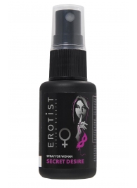 Возбуждающий спрей для женщин Erotist Secret Desire - 30 мл. - Erotist Libido Booster - купить с доставкой в Хабаровске