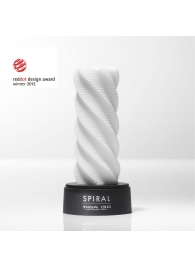 Белый 3D мастурбатор SPIRAL - Tenga - в Хабаровске купить с доставкой