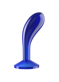 Синяя анальная втулка Flawless Clear Prostate Plug 6.0 - 15 см. - Lovetoy - в Хабаровске купить с доставкой