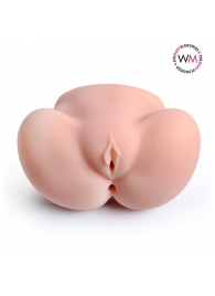 Реалистичный мастурбатор с двумя функциональными отверстиями - Erowoman-Eroman - в Хабаровске купить с доставкой