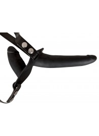 Женский страпон с вагинальной пробкой - 15 см. - Orion - купить с доставкой в Хабаровске