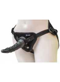 Комплект из трусиков Harness и двух насадок - 20,5 и 18 см. - LOVETOY (А-Полимер) - купить с доставкой в Хабаровске