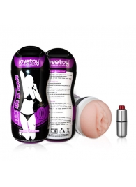 Мастурбатор Vibrating Vagina - Lovetoy - в Хабаровске купить с доставкой