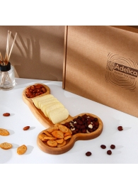 Деревянное блюдо для подачи в форме члена (32,5 х 20 х 1,7 см) - Сима-Ленд - купить с доставкой в Хабаровске