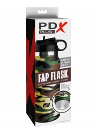 Мастурбатор в камуфляжной колбе Fap Flask - Pipedream - в Хабаровске купить с доставкой
