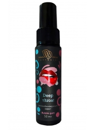 Спрей для горла Deep Throat с десенсибилизирующим эффектом и вкусом бабл-гам - 50 мл. - БиоМед - купить с доставкой в Хабаровске
