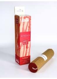 Низкотемпературная свеча для тактильной практики Wax Play To Blaze - Lola Games - купить с доставкой в Хабаровске