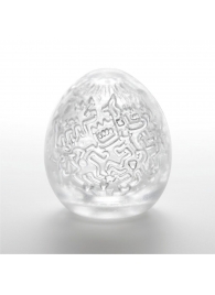 Мастурбатор-яйцо Keith Haring EGG PARTY - Tenga - в Хабаровске купить с доставкой