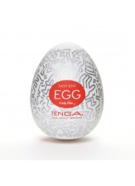 Мастурбатор-яйцо Keith Haring EGG PARTY - Tenga - в Хабаровске купить с доставкой