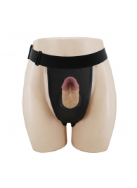 Полый страпон на регулируемых трусиках Houston - 17,5 см. - Baile - купить с доставкой в Хабаровске