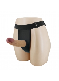 Полый страпон на регулируемых трусиках Houston - 17,5 см. - Baile - купить с доставкой в Хабаровске