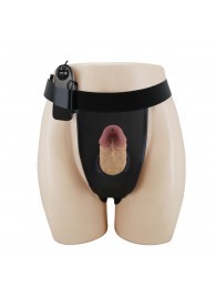 Полый вибрострапон на регулируемых трусиках Draven - 17,5 см. - Baile - купить с доставкой в Хабаровске