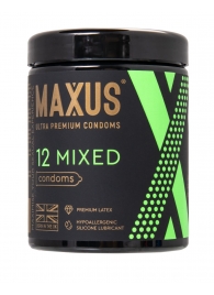 Презервативы MAXUS Mixed - 12 шт. - Maxus - купить с доставкой в Хабаровске