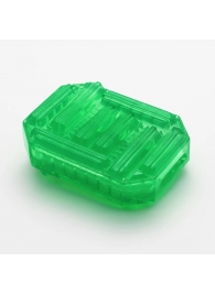 Зеленый мастурбатор-стимулятор Tenga Uni Emerald - Tenga - в Хабаровске купить с доставкой