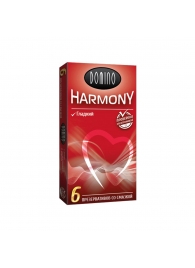 Гладкие презервативы Domino Harmony - 6 шт. - Domino - купить с доставкой в Хабаровске