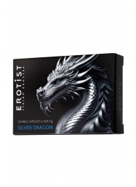 Капсулы для мужчин Erotist Silver Dragon для усиления эрекции - 10 капсул - Erotist Libido Booster - купить с доставкой в Хабаровске