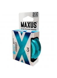 Презервативы Maxus G spot с двойной спиралью - 3 шт. - Maxus - купить с доставкой в Хабаровске