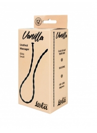 Черный уретральный массажер Glide Small - 30 см. - Lola Games - купить с доставкой в Хабаровске