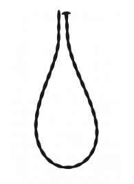 Черный уретральный массажер Glide Small - 30 см. - Lola Games - купить с доставкой в Хабаровске