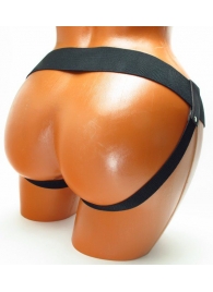 Трусики для страпона коричневого цвета - БДСМ Арсенал - купить с доставкой в Хабаровске
