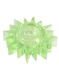 Зеленое эрекционное кольцо-солнце - Toyfa Basic - в Хабаровске купить с доставкой