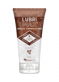 Интимный гель-смазка на водной основе Lubrimax Magic Cappuccino - 75 мл. - ИнтелБИО - купить с доставкой в Хабаровске