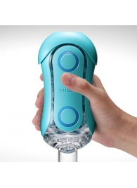Голубой мастурбатор Tenga Flip ORB Ocean - Tenga - в Хабаровске купить с доставкой