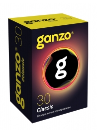 Классические презервативы с обильной смазкой Ganzo Classic - 30 шт. - Ganzo - купить с доставкой в Хабаровске
