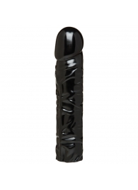 Насадка-фаллоимитатор Vac-U-Lock CodeBlack 8 Inch Classic Dong - 19,3 см. - Doc Johnson - купить с доставкой в Хабаровске