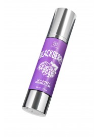 Массажное масло 2-в-1 Blackberry Hot Effect с разогревающим эффектом и вкусом ежевики - 50 мл. - Secret Play - купить с доставкой в Хабаровске